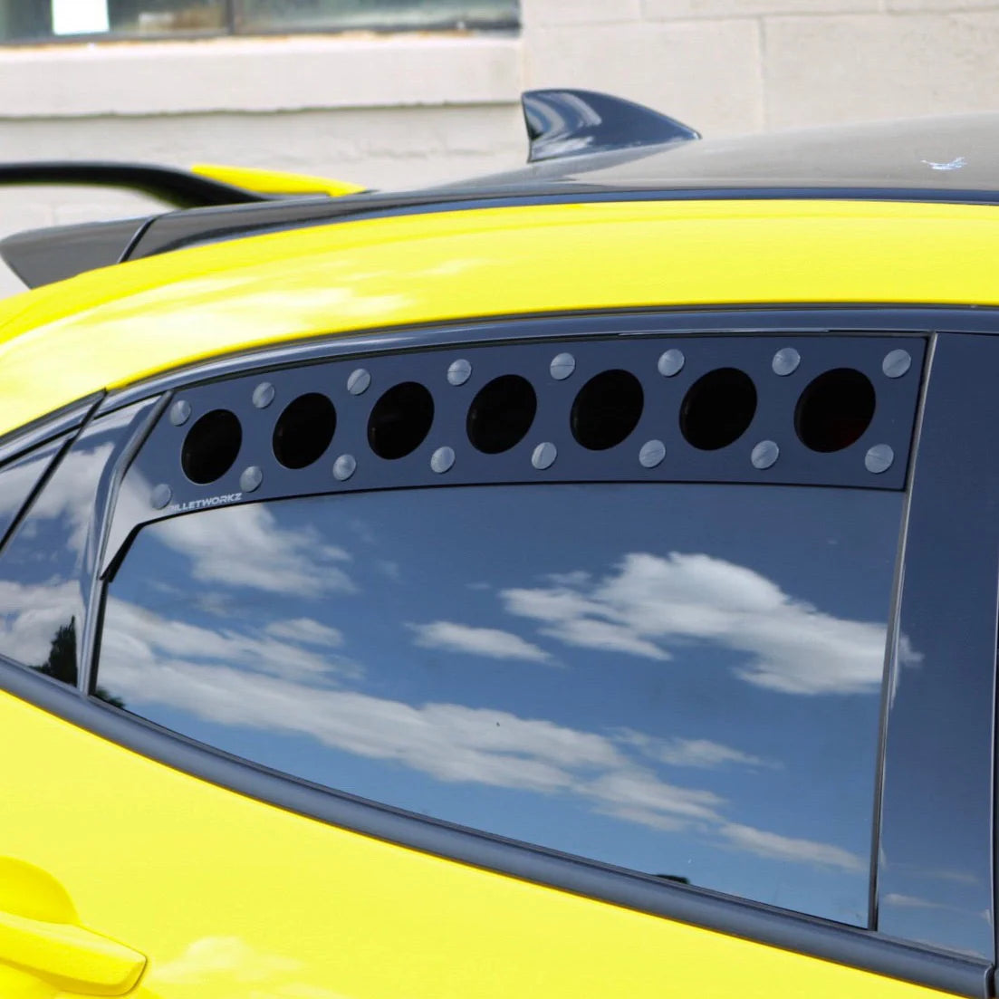 Billetworkz Window Vents for 2016-2021 Honda Civic Hatchback / Type R [FK]