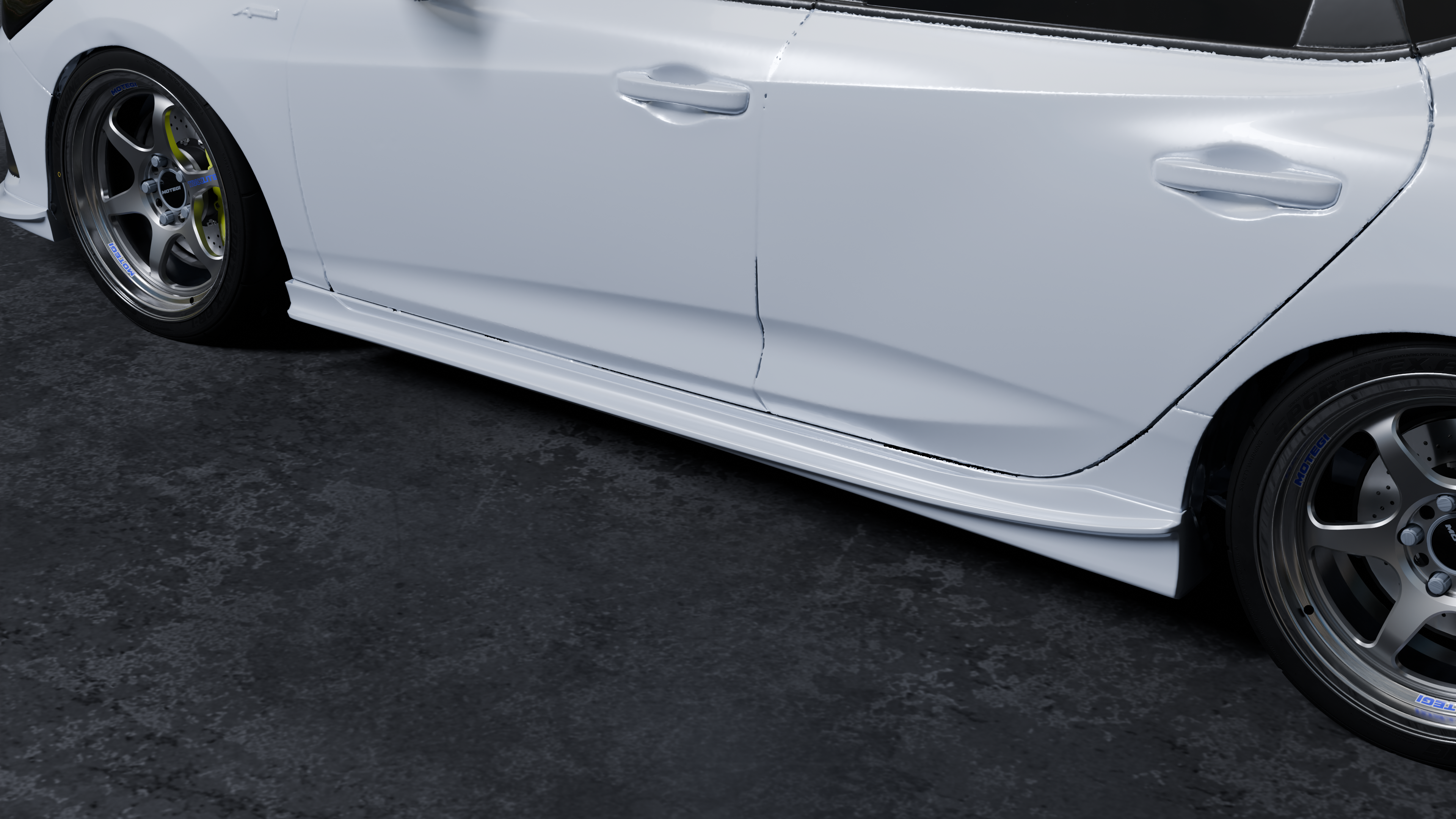 Epsilon+ Side Skirts for 23-26 Acura Integra Base [DE4]