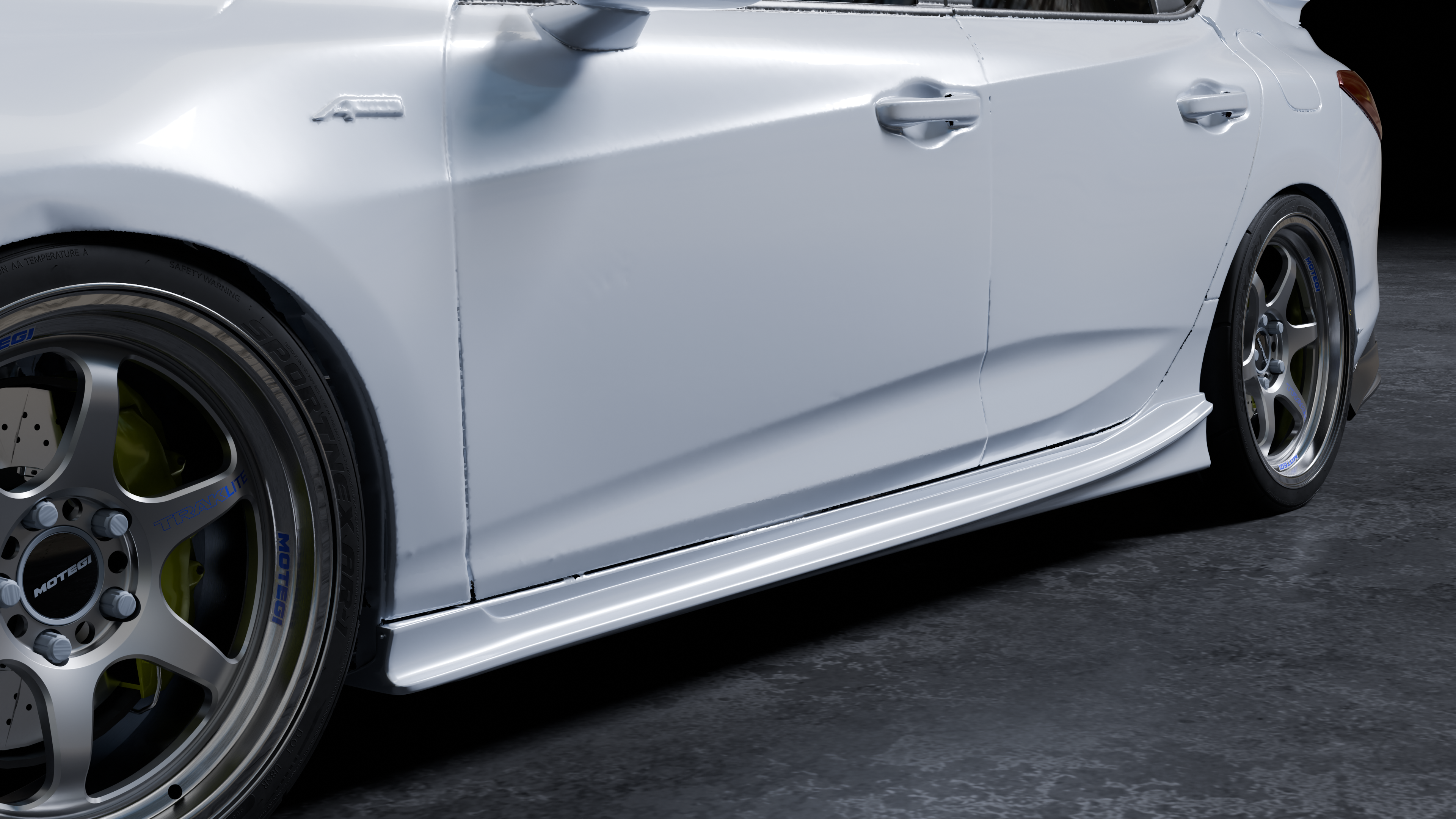 Epsilon+ Side Skirts for 23-26 Acura Integra Base [DE4]