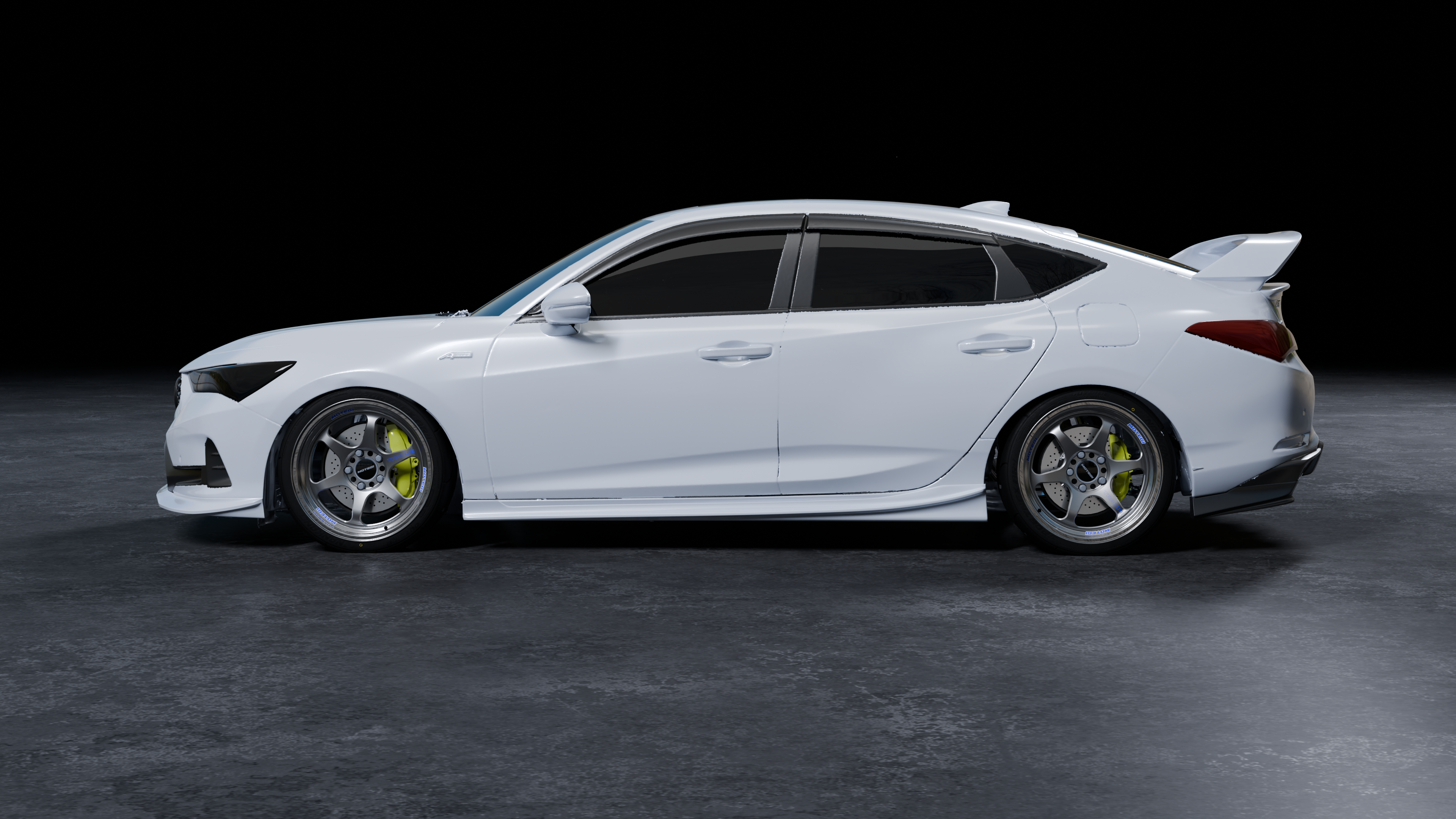 Epsilon+ Rear Spats for 23-26 Acura Integra Base [DE4]