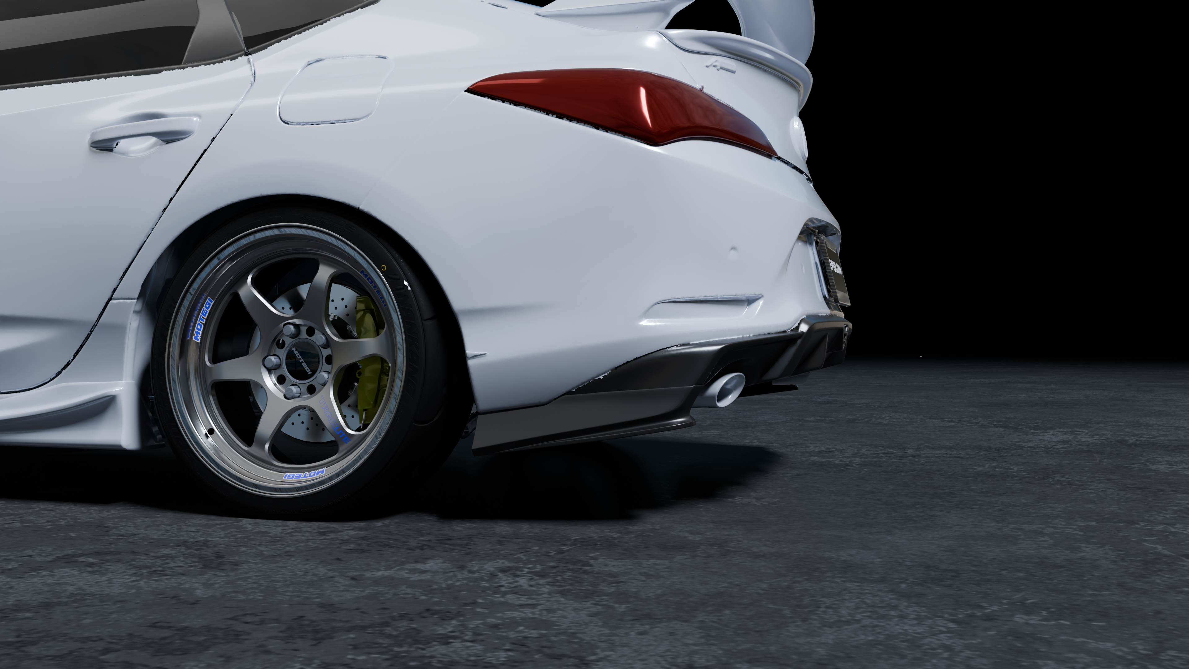 Epsilon+ Rear Spats for 23-26 Acura Integra Base [DE4]