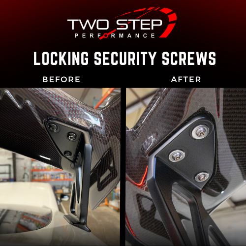 Locking Security Screws for the FL5 Civic Type R Rear Spoiler