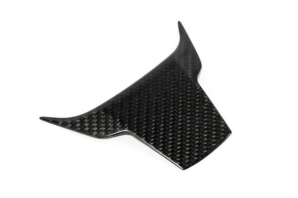 OLM 2016-2021 Honda Civic Carbon Fiber Lower Steering Wheel Trim Cover (Matte Finish)