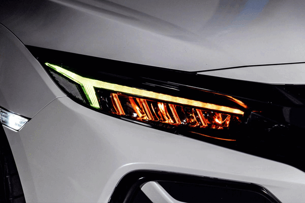 OLM Gamma Series RGB Headlights for 2016-2021 Honda Civic - ** Returned Item **
