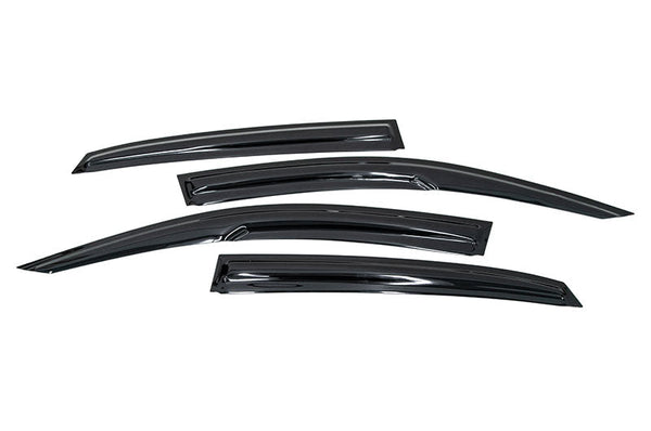 OLM 2017-2021 Honda Civic Hatchback & Type-R FK8 Window Visor Rain Guards