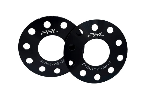 PRL Motorsports 3mm Wheel Spacers for 5x114.3 & 5x120 Bolt Patterns [FC/FK/FE/FL/DE]