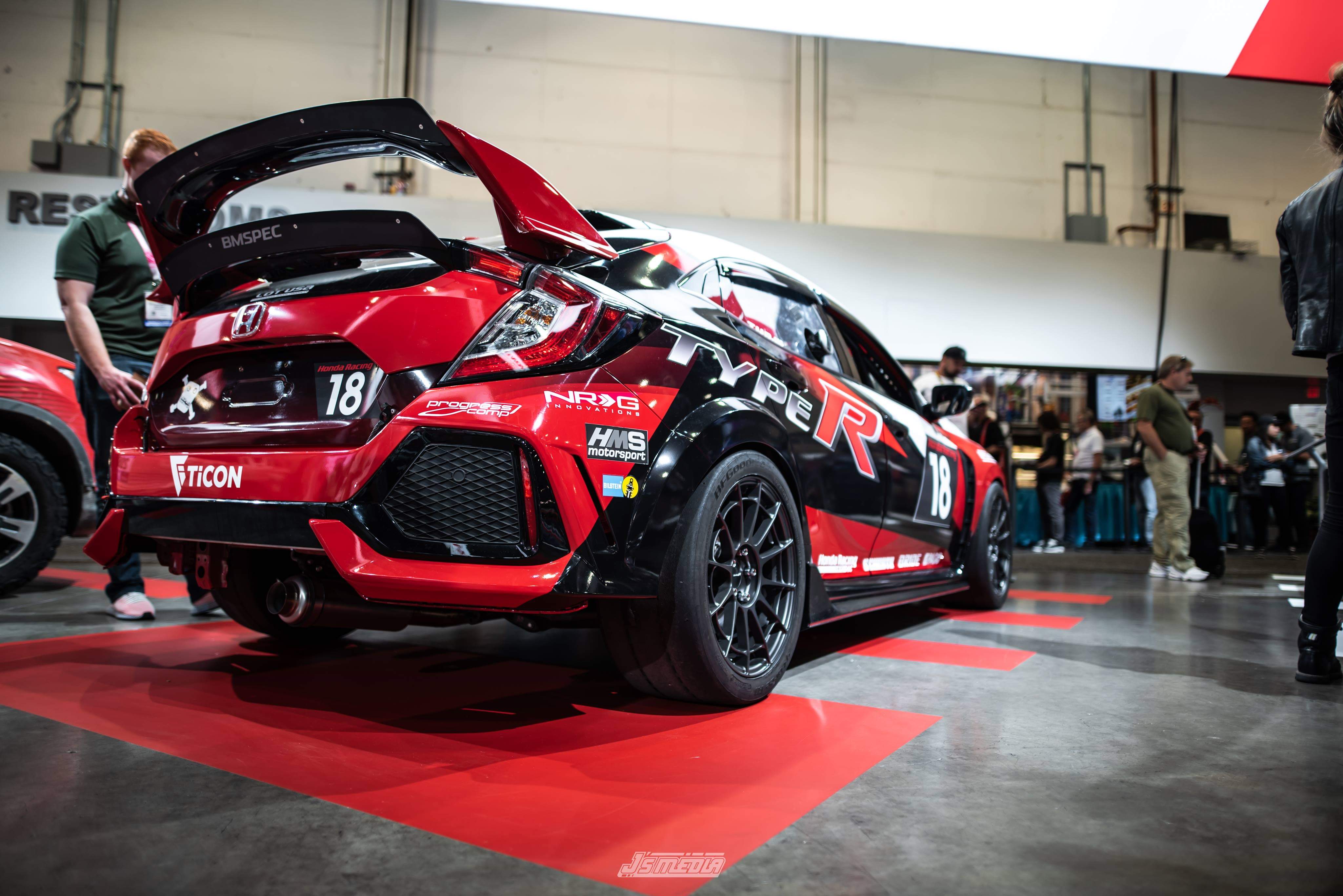 Epsilon+ Spoiler Extension for 17-21 Honda Civic Type R (Upper Only) [FK8]