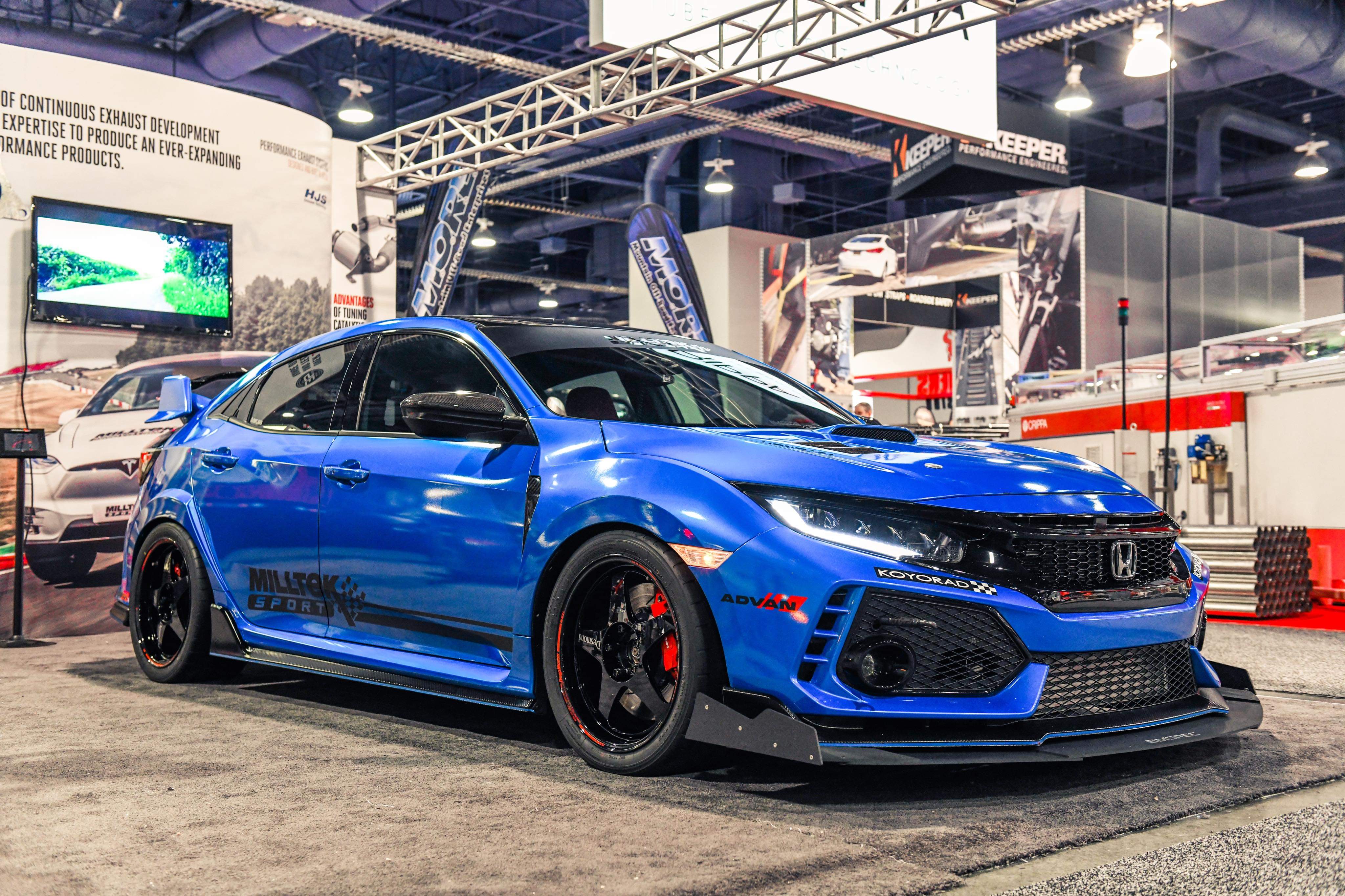 Epsilon+ Front Splitter for 17-21 Honda Civic Type R [FK8]