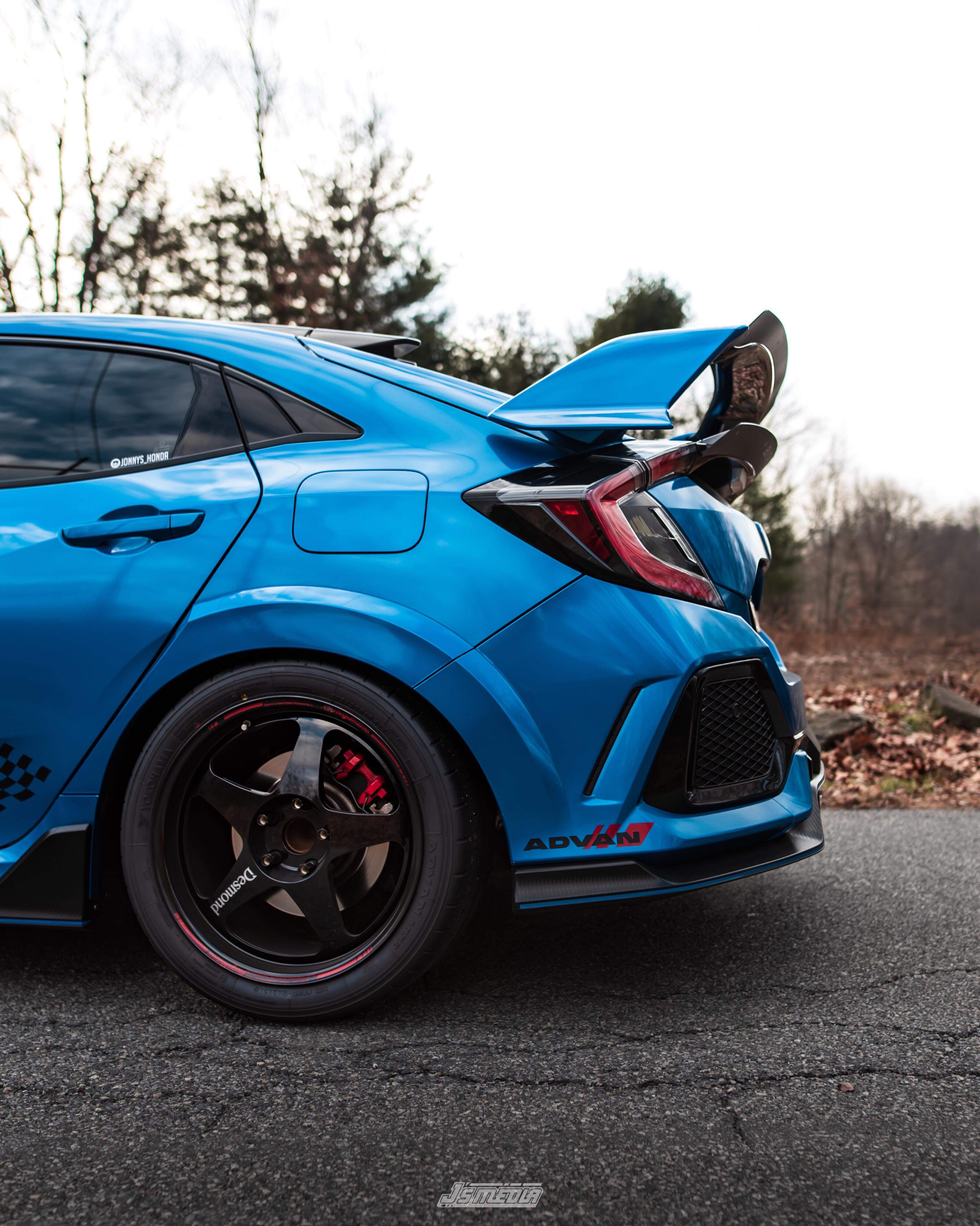 Epsilon+ Double Spoiler Extension for 17-21 Honda Civic Type R [FK8]