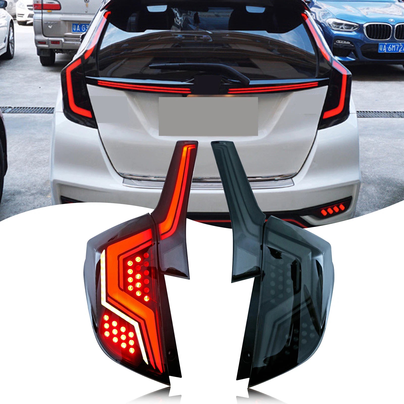 TSP LED Tail Lights for 2015-2020 Honda Fit/Jazz [GK5]