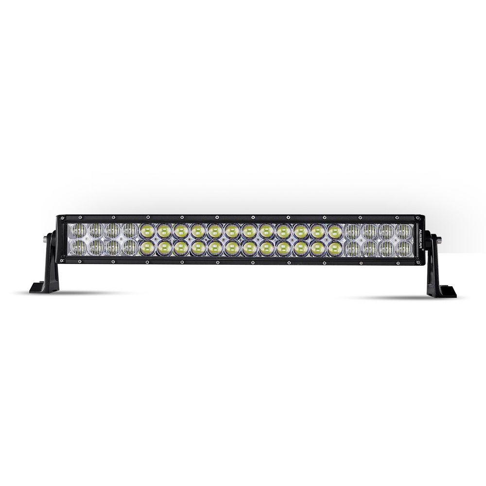 Auxbeam V-Series 22" RGB LED Light Bar – Straight/Curved, Color-Changing, Off-Road