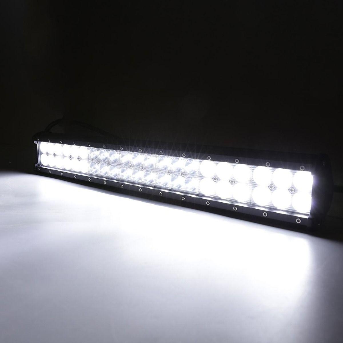 Auxbeam Classic-SM Series 20" Dual Row LED Light Bar – 6000K White, Combo Beam