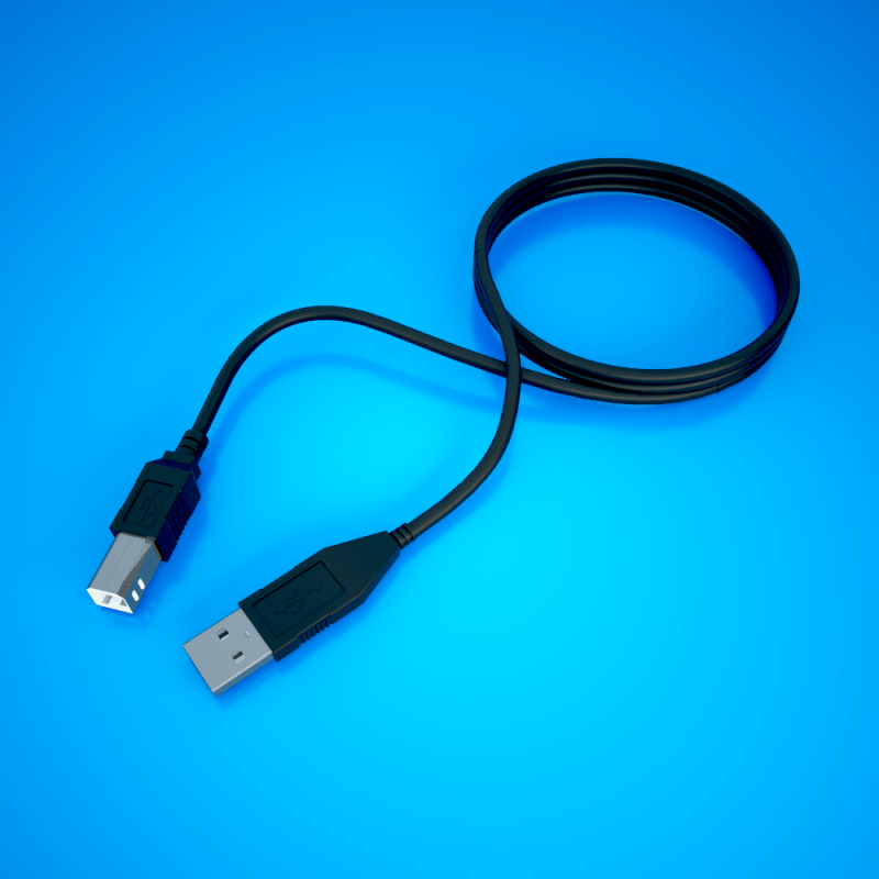 HPT USB 2.0 Cable - 6ft A to B - Two Step Performance
