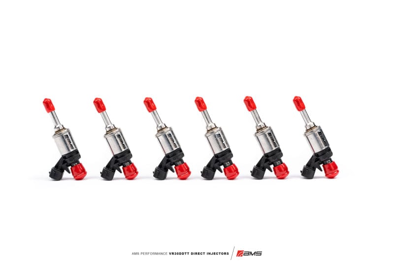 AMS Performance VR30DDTT Stage 1 Direct Injectors (Set of 6) - Two Step Performance