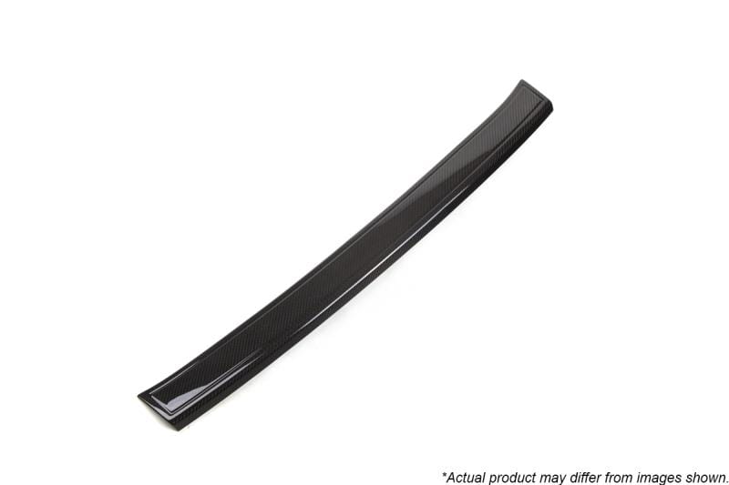 Revel GT Dry Carbon Rear Bumper Applique 17-18 Honda Civic Type-R & Hatchback - 1 Piece - Two Step Performance