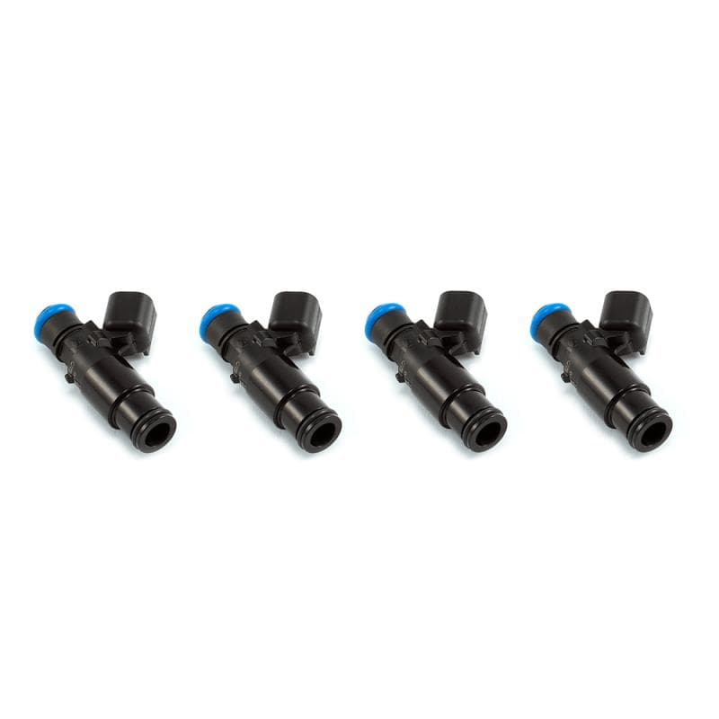 Injector Dynamics 2600-XDS Injectors - 48mm Length - 14mm Top - 14mm Bottom Adapter (Set of 4) - Two Step Performance