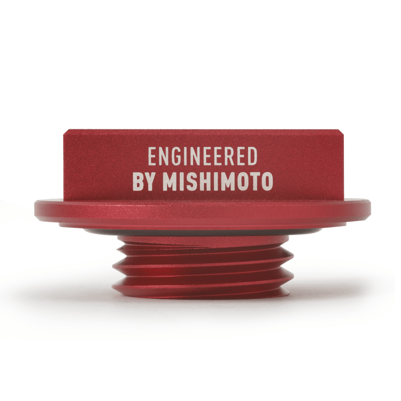Mishimoto Honda Hoonigan Oil Filler Cap - Red - Two Step Performance