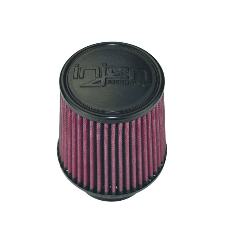 Injen High Performance Air Filter - 3.00 Black Filter 6 Base / 5 Tall / 4 Top - 45 Pleat - Two Step Performance