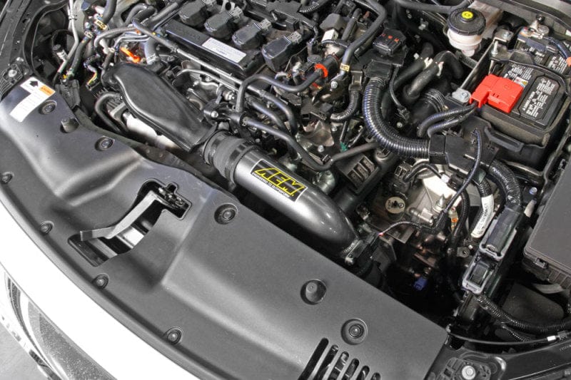 AEM 2016 Honda Civic L4-1.5L F/I Gunmetal Aluminum Cold Air Intake - Two Step Performance