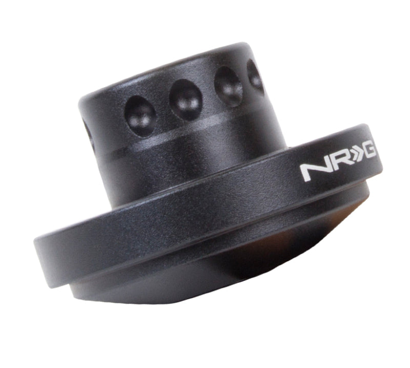 NRG Short Spline Adapter - Polaris RZR / Ranger (Secures w/OEM Lock Nut / Fits Quick Lock) - Black