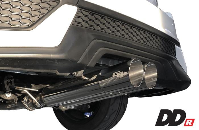 DD-R Resonated Exhaust for 2017+ Honda Civic Si - Two Step Performance