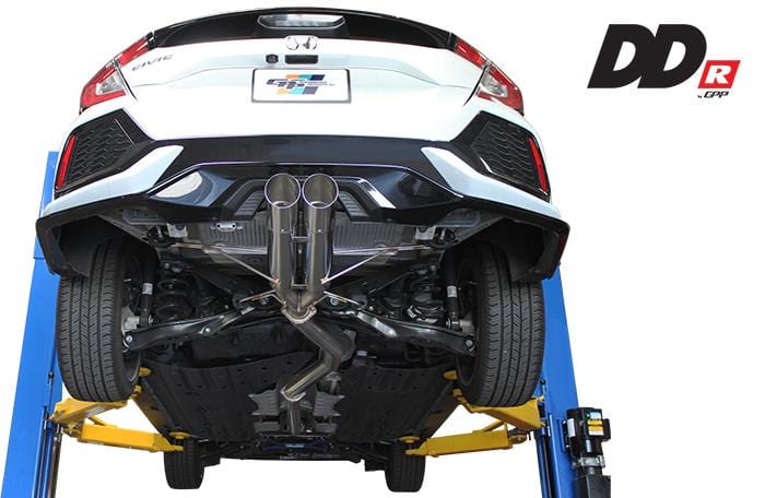 DD-R Exhaust for 2017+ Honda Civic Sport Hatchback / Type R FK8 - Two Step Performance