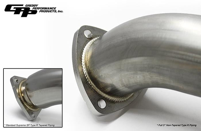 Forward Midpipe for 2017+ Honda Civic Type R FK8 - Two Step Performance