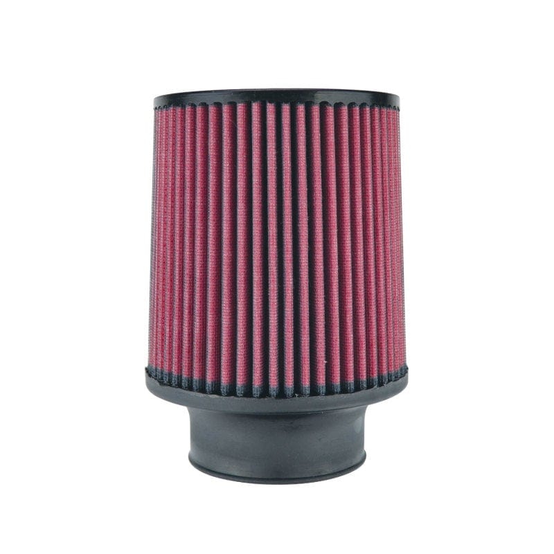Injen High Performance Air Filter - 3 1/2 Black Oiled Filter 6  Base / 6 7/8 Tall / 5 1/2 Top - Two Step Performance