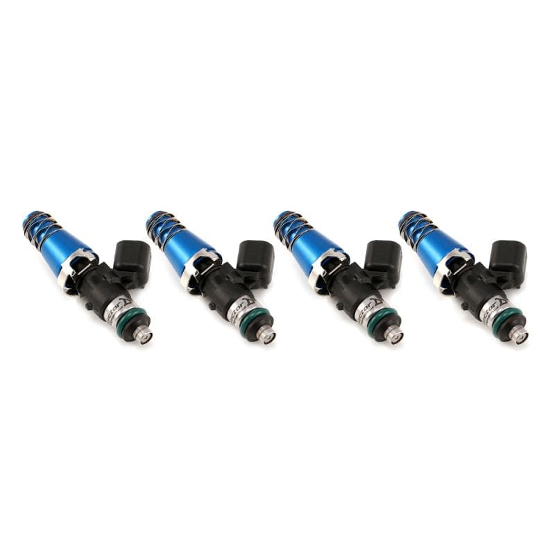 Injector Dynamics 1340cc Injectors - 60mm Length - 11mm Blue Top - 14mm Lower O-Ring (Set of 4) - Two Step Performance
