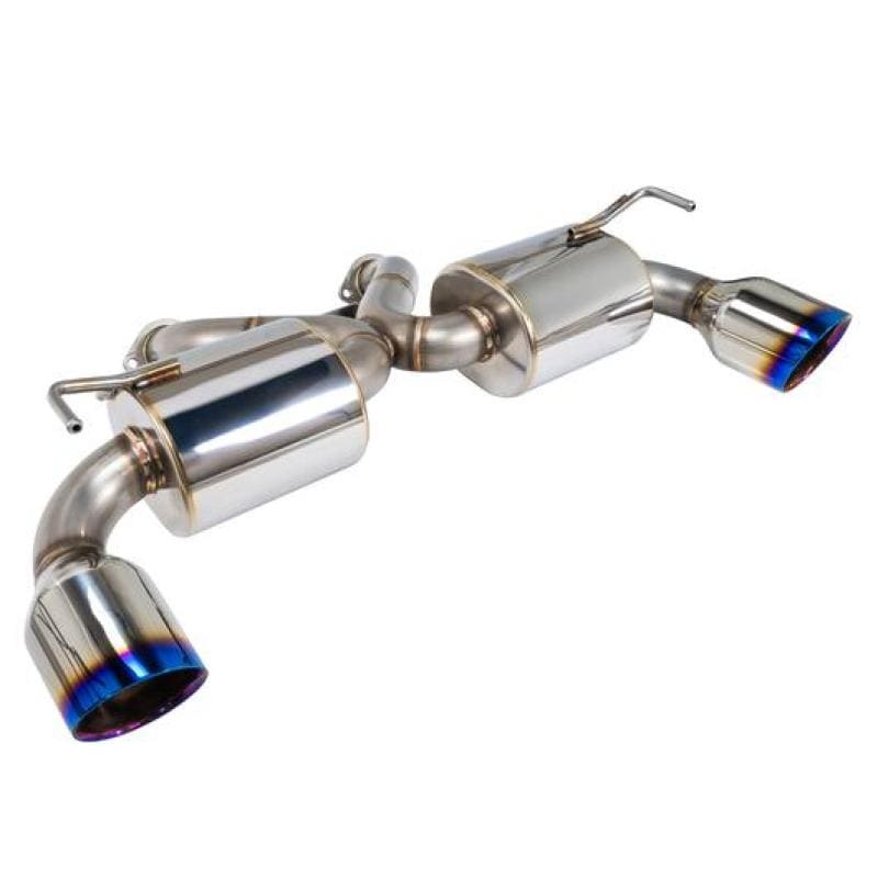 Remark Nissan 370Z (Z34) V2 Axle Back Exhaust w/ Burnt Stainless Steel Double Wall Tip - Two Step Performance