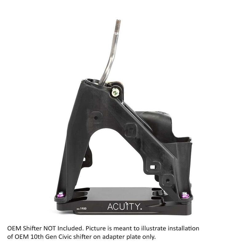 K20C/L15B-Swap Shifter Adapter Plate for 10th Gen Civic Shifters - Two Step Performance