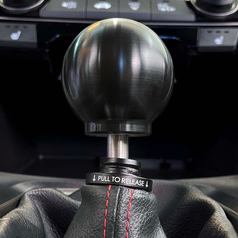 POCO Insulated Low-Profile Shift Knob in Black (M10X1.5) - Two Step Performance