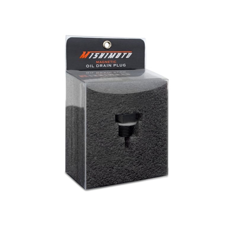 Mishimoto Magnetic Oil Drain Plug M14 x 1.5 Black - Two Step Performance