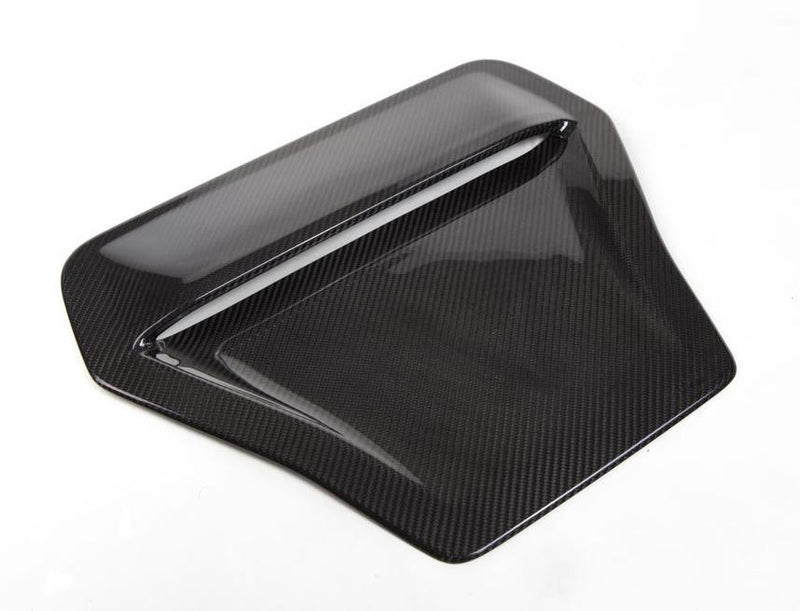 Dry Carbon Hood Scoop Cover for 2017+ Honda Civic Type R FK8 - Two Step Performance