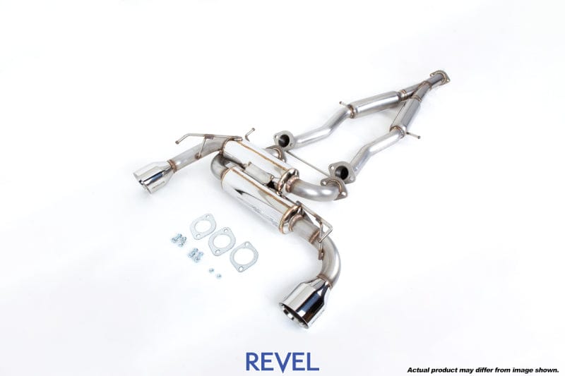 Revel Medallion Touring-S Catback Exhaust - Dual Muffler 09-12 Nissan 370Z - Two Step Performance