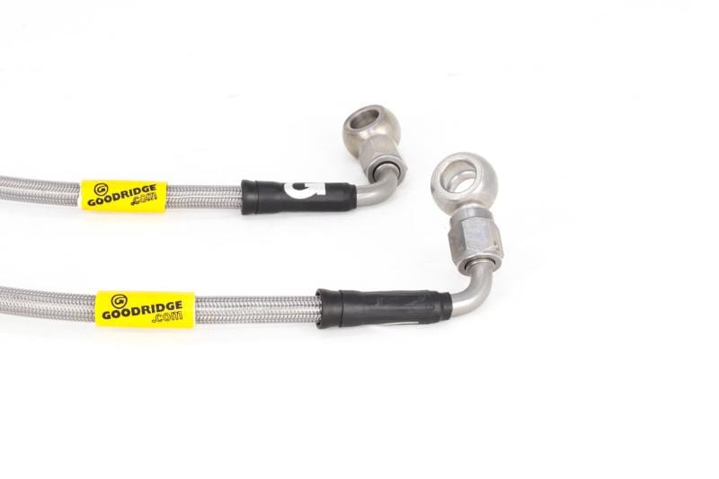 Goodridge 17-18 Honda Civic (Base/LX/EX) SS Brake Lines - Two Step Performance