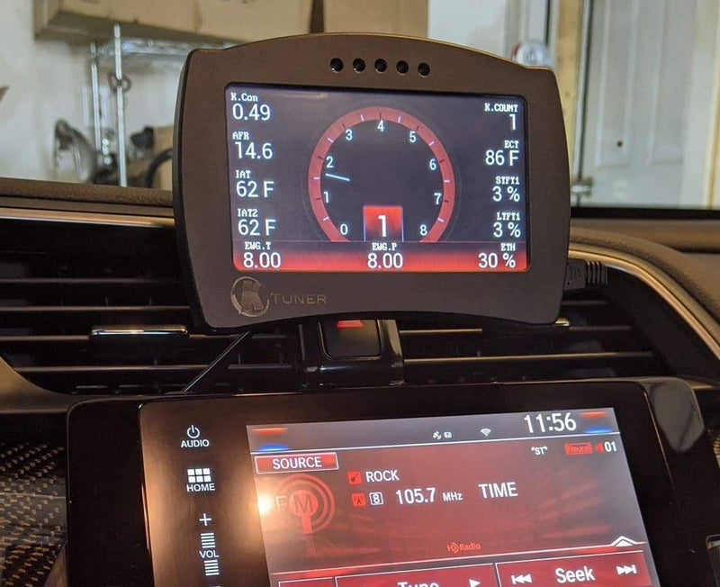 NEW KTuner V2 Above Stereo Mount for 2016+ Honda Civic - Two Step Performance
