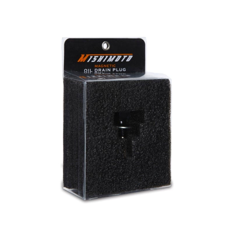 Mishimoto Magnetic Oil Drain Plug M12 x 1.5 Black - Two Step Performance