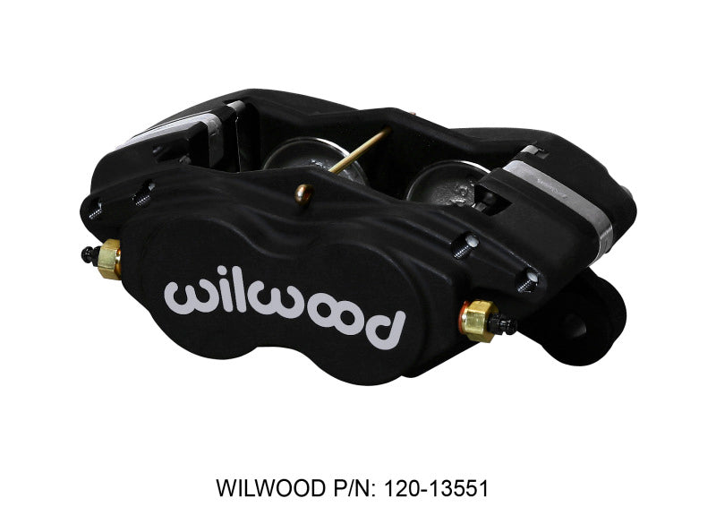Wilwood Caliper-Forged Dynalite-M-Anodize 1.75in Pistons 1.00in Disc