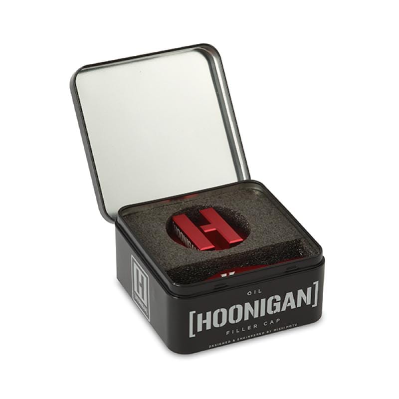 Mishimoto Honda Hoonigan Oil Filler Cap - Red - Two Step Performance