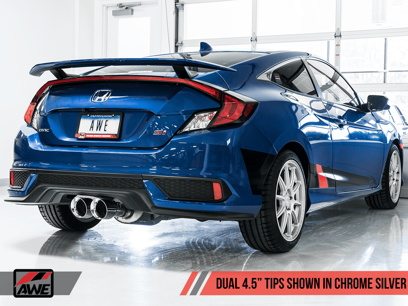 Dual Tip Conversion Kit for 2017+ Honda Civic Si & Type R FK8 - Two Step Performance