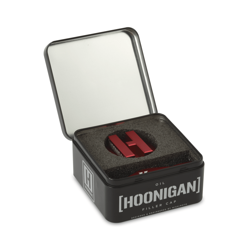 Mishimoto Honda Hoonigan Oil Filler Cap - Red - Two Step Performance