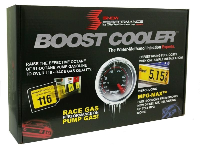 Snow Performance Stg 3 Boost Cooler DI 2D MAP Prog. Water Injection Kit (SS Braided Line & 4AN) - Two Step Performance