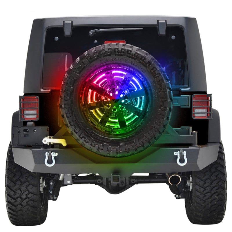 Oracle LED Illuminated Wheel Ring 3rd Brake Light - ColorSHIFT w/o Controller - Two Step Performance
