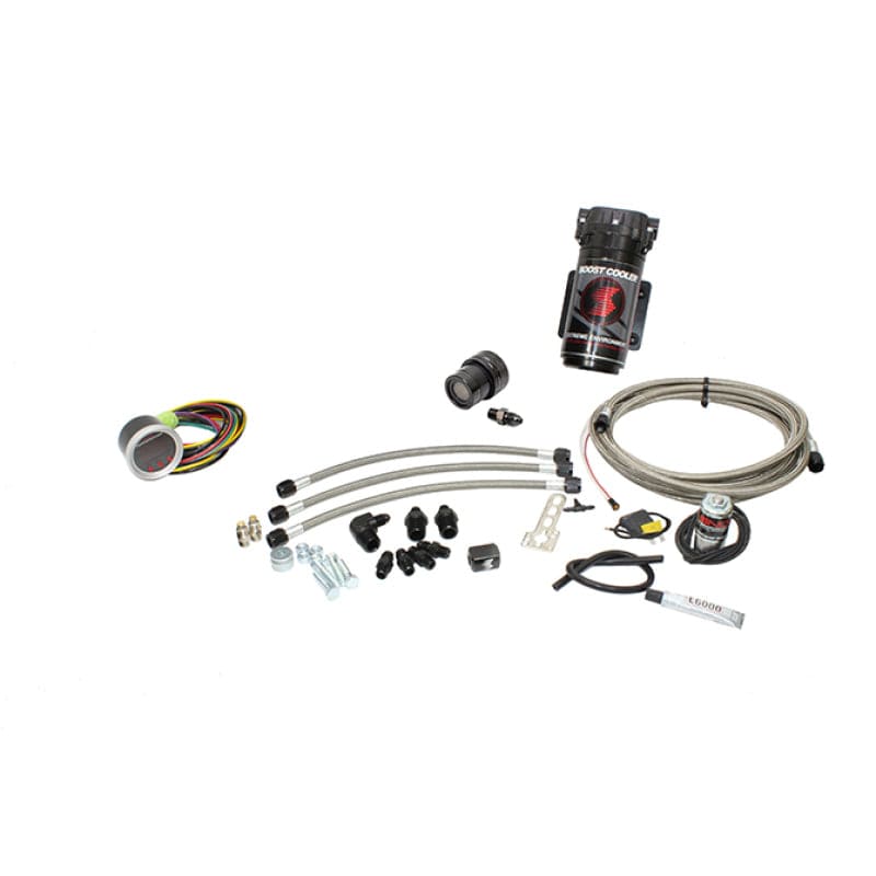 Snow Performance Stg 2 Boost Cooler F/I Prog. Water Injection Kit (SS Braided 4AN Fitting) - No Tank - Two Step Performance