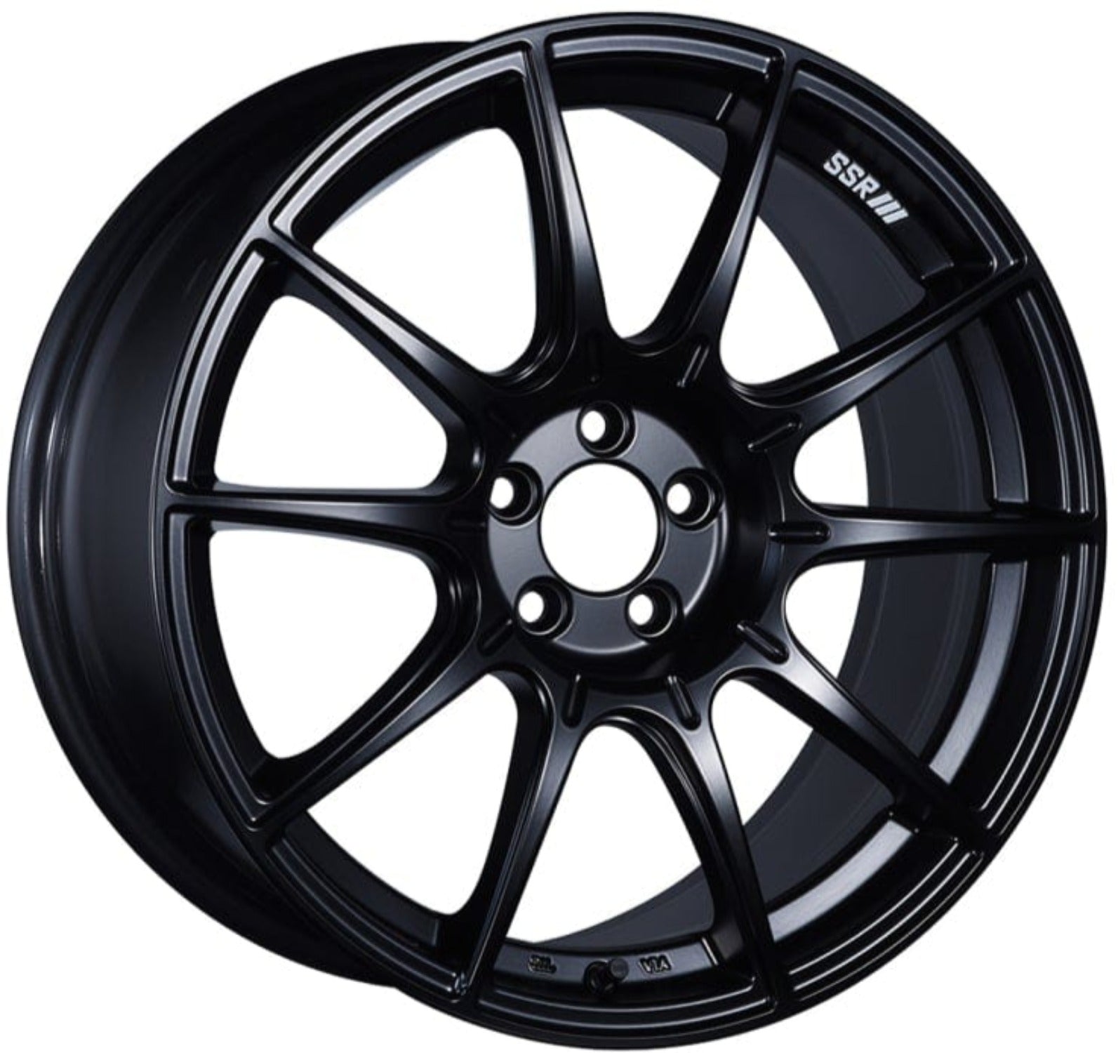 SSR GTX01 18x8.5 5x114.3 44mm Offset Flat Black Wheel - Two Step Performance