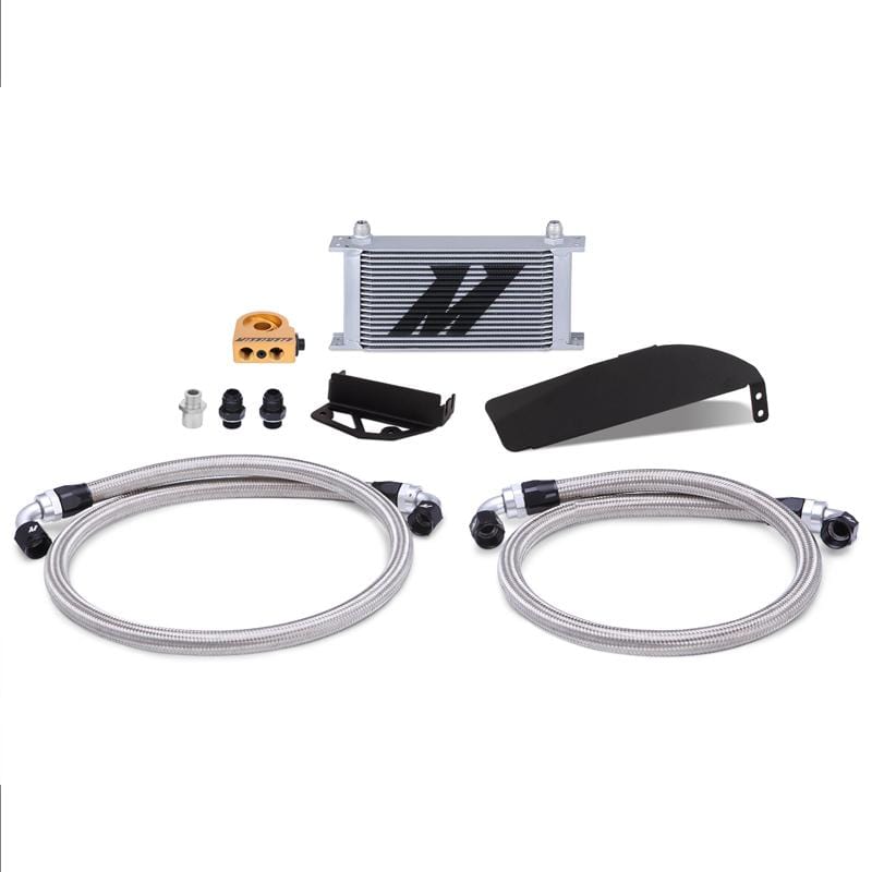 Mishimoto 2017+ Honda Civic Type R Direct Fit Oil Cooler Kit - Silver - Two Step Performance