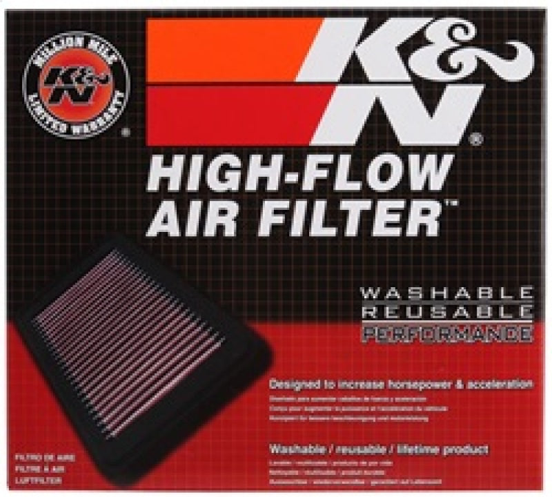 K&N 15-17 Audi A1 L3-1.0L F/l - Replacement Drop In Air Filter