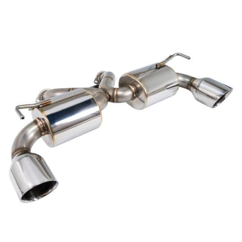 Remark Nissan 370Z (Z34) V2 Axle Back Exhaust w/Stainless Steel Double Wall Tip - Two Step Performance