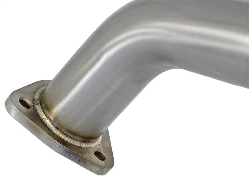 aFe Power Elite Twisted Steel 16-17 Honda Civic I4-1.5L (t) 2.5in Rear Down-Pipe Mid-Pipe